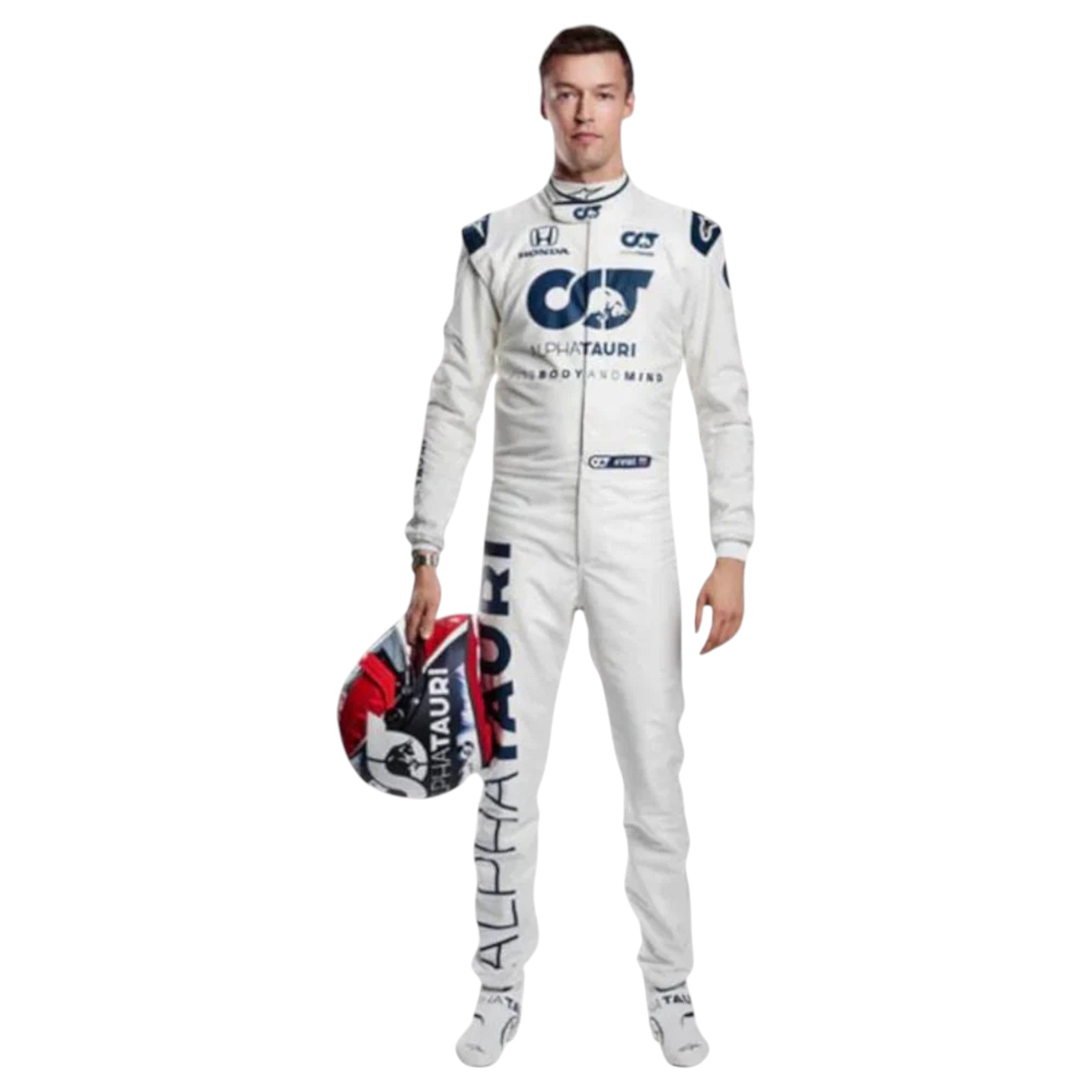 Pierre Gasly 2020 AlphaTauri F1 Race Suit product view - Grand Flex Racewear