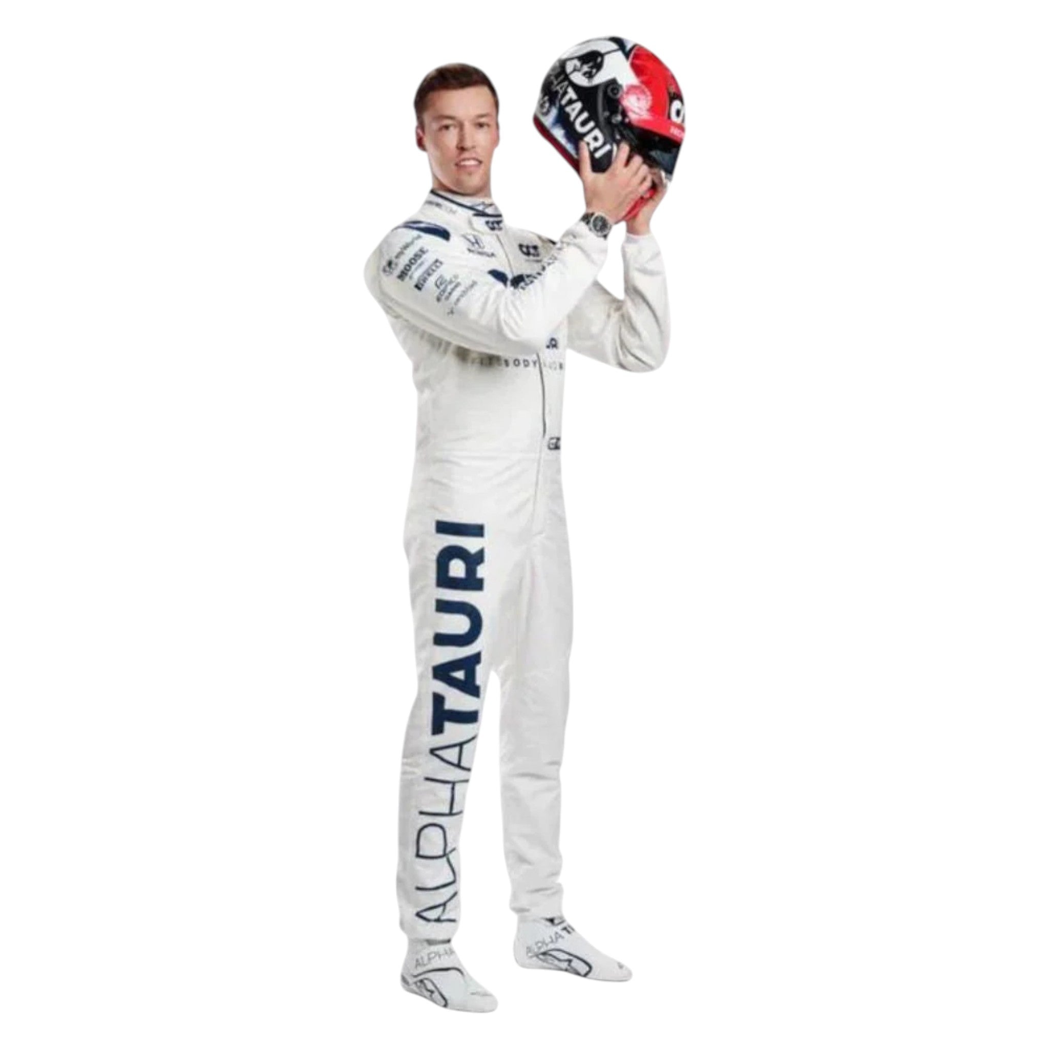 Pierre Gasly 2020 AlphaTauri F1 Race Suit detail view 3 - Grand Flex Racewear