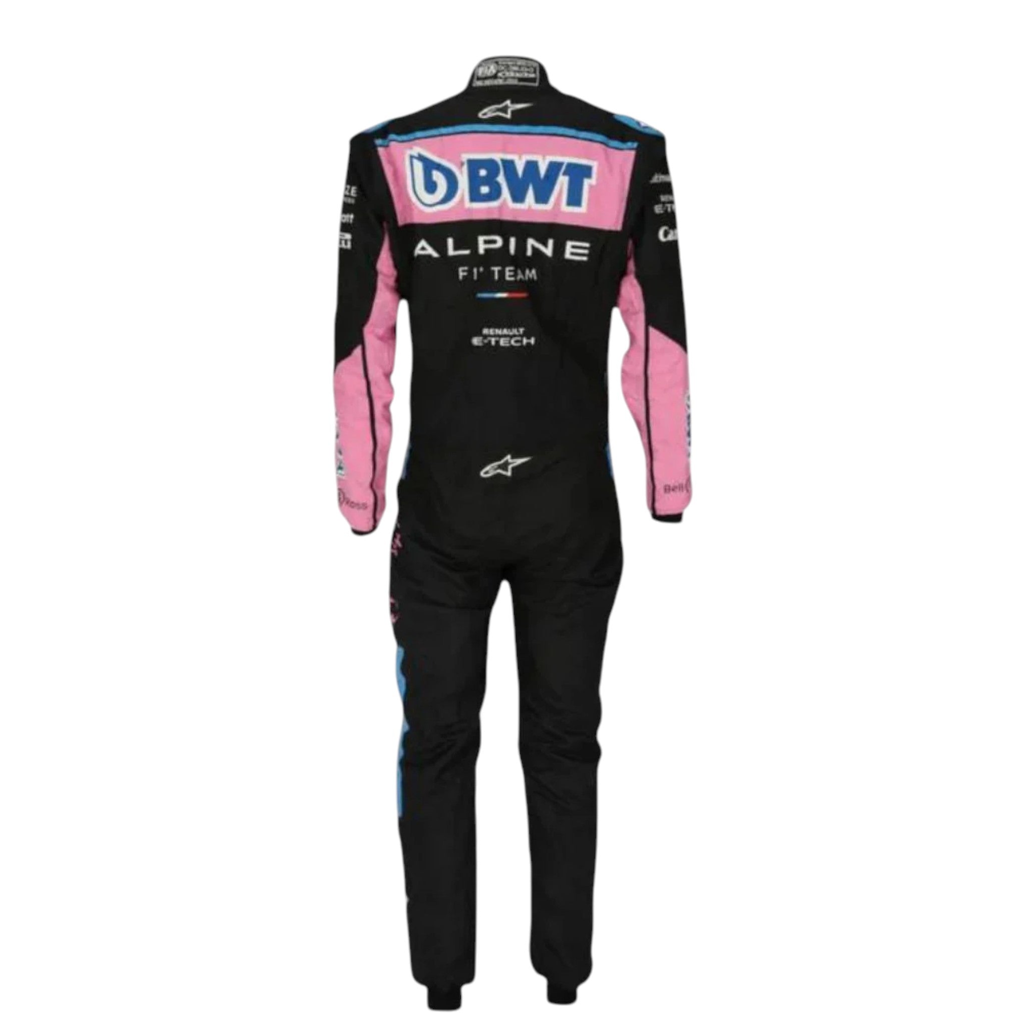 Pierre Gasly 2023 BWT Alpine F1 Race Suit detail view 3 - Grand Flex Racewear