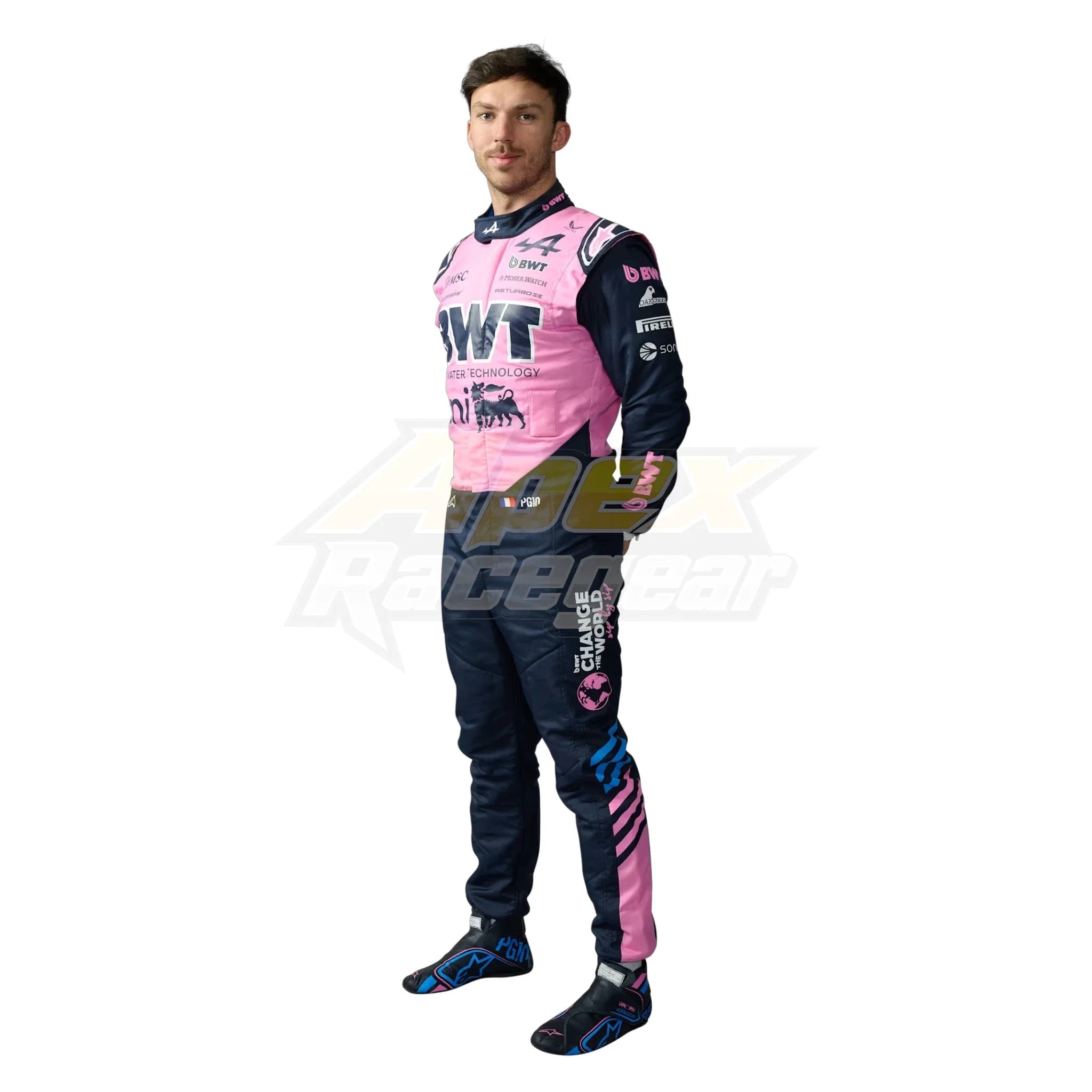 Pierre Gasly 2026 Alpine F1 Race Suit product view - Grand Flex Racewear