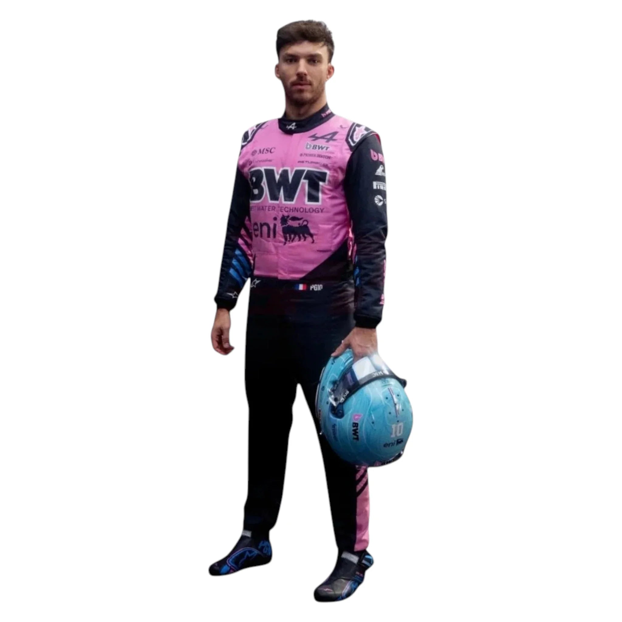 Pierre Gasly 2026 Alpine F1 Race Suit detail view 2 - Grand Flex Racewear
