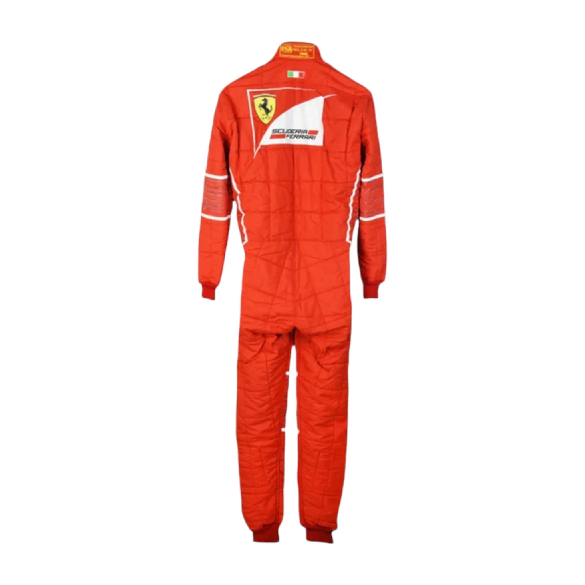 Sebastian Vettel 2017 Ferrari F1 Racing Suit detail view 2 - Grand Flex Racewear