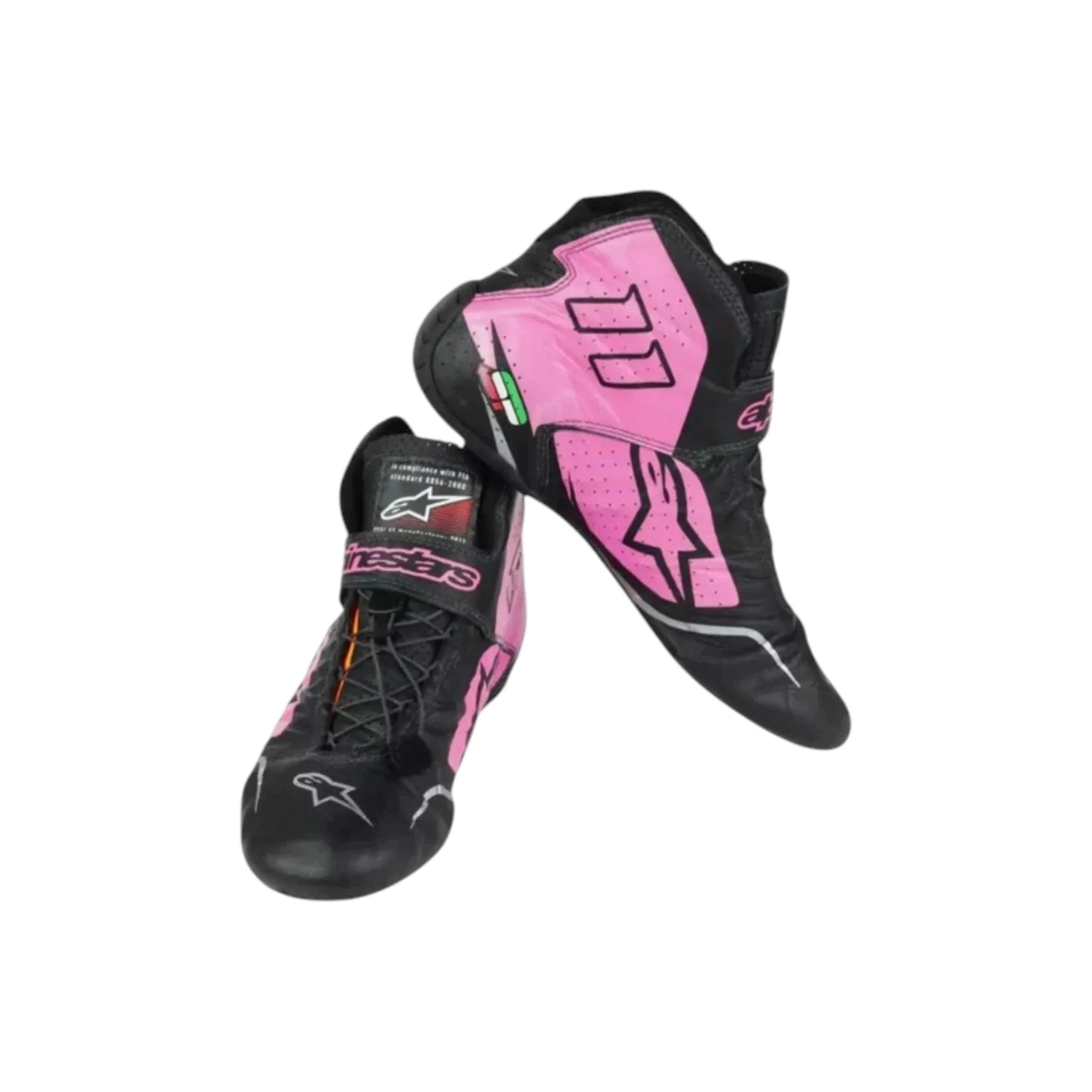 Sergio Perez 2017 F1 Racing Shoes detail view 4 - Grand Flex Racewear