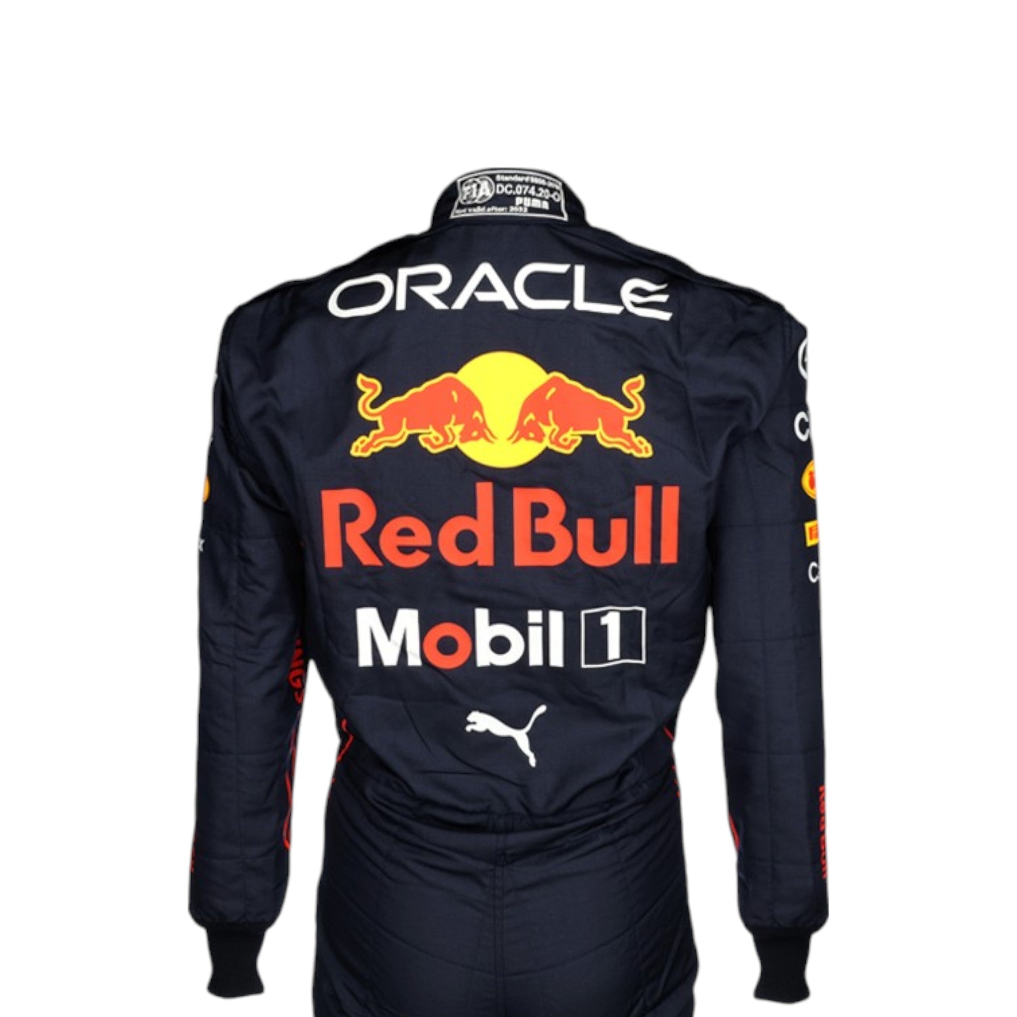 Sergio Perez 2022 Red Bull F1 Race Suit detail view 4 - Grand Flex Racewear