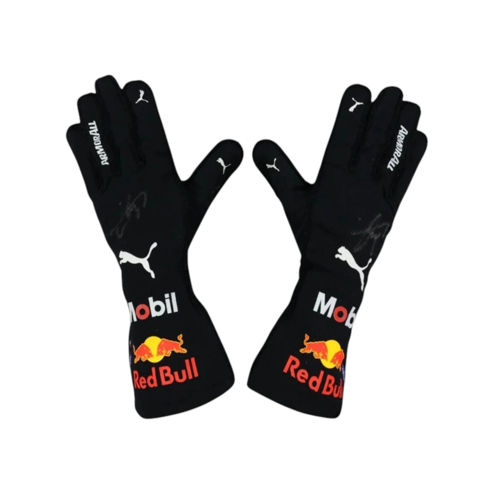 Sergio Perez 2022 Red Bull F1 Racing Gloves product view - Grand Flex Racewear
