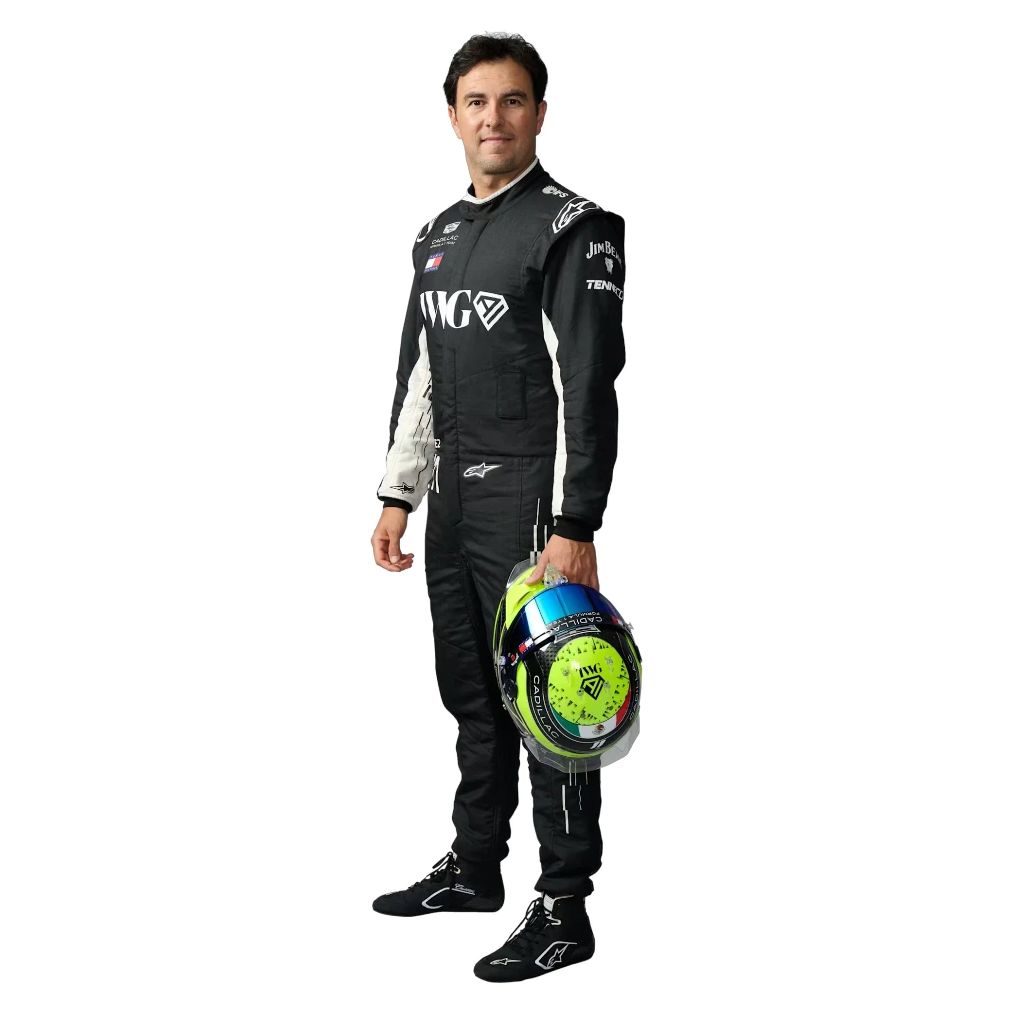 Sergio Perez 2026 Cadillac F1 Race Suit product view - Grand Flex Racewear