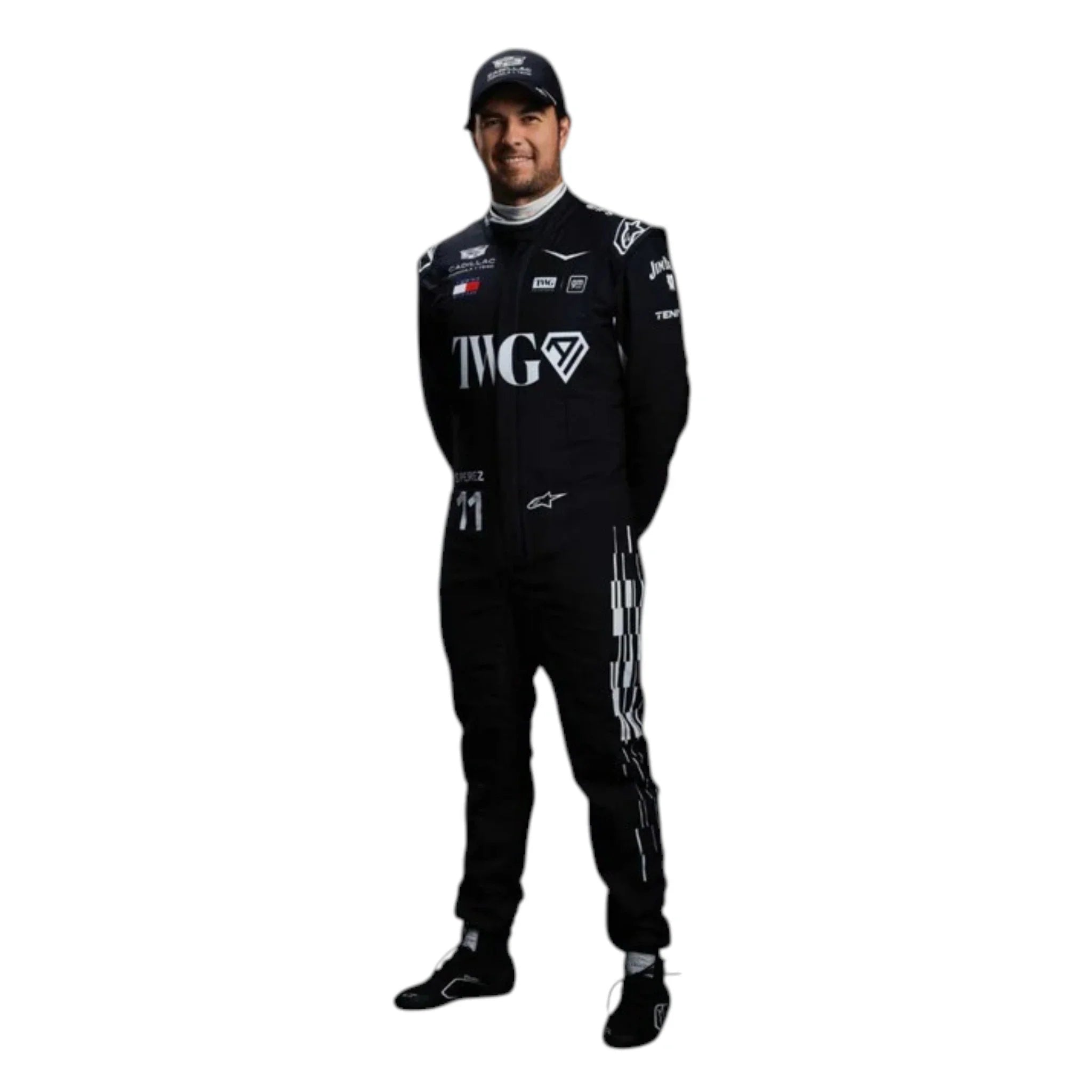 Sergio Perez 2026 Cadillac F1 Race Suit detail view 2 - Grand Flex Racewear