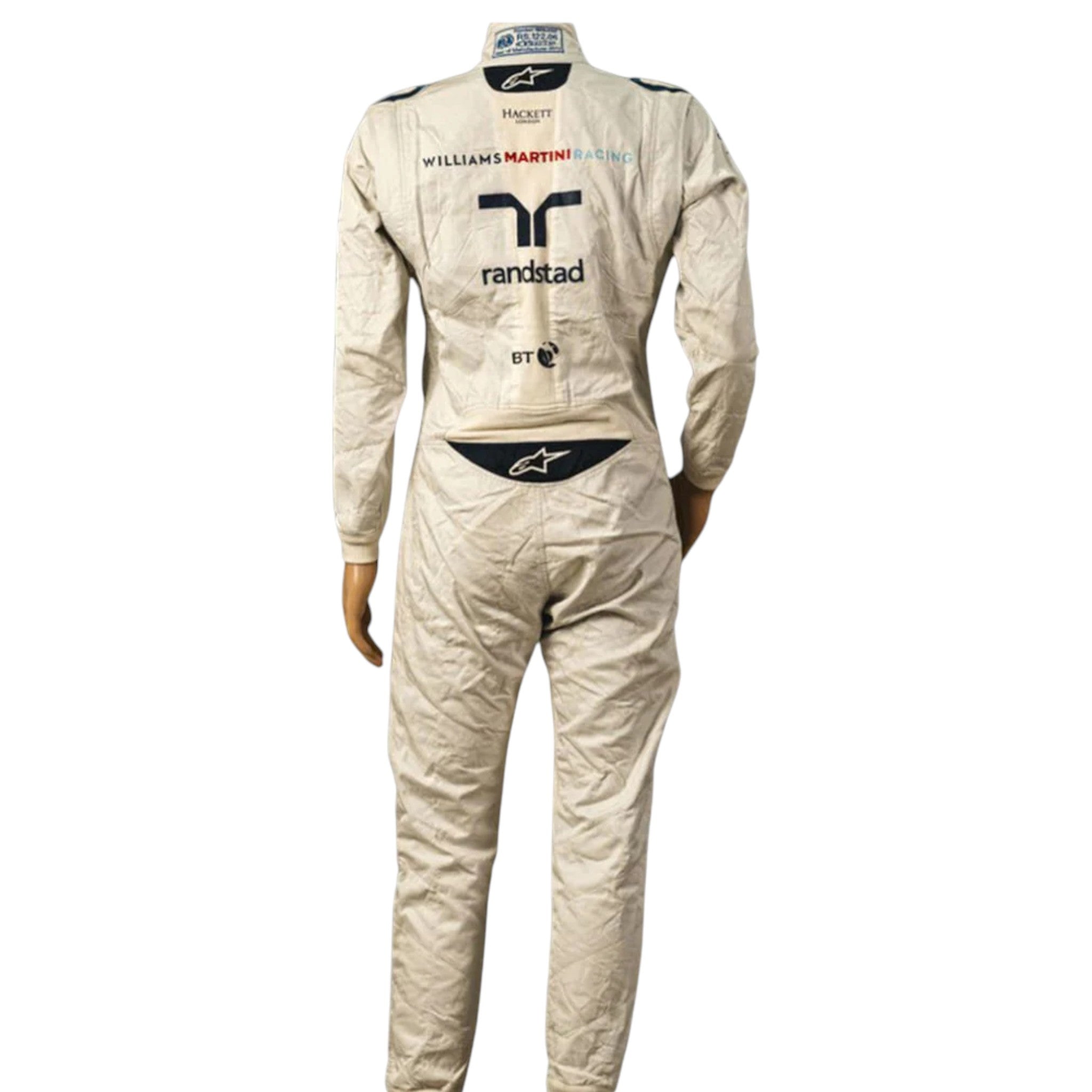 Valtteri Bottas 2015 Williams F1 Race Suit detail view 3 - Grand Flex Racewear