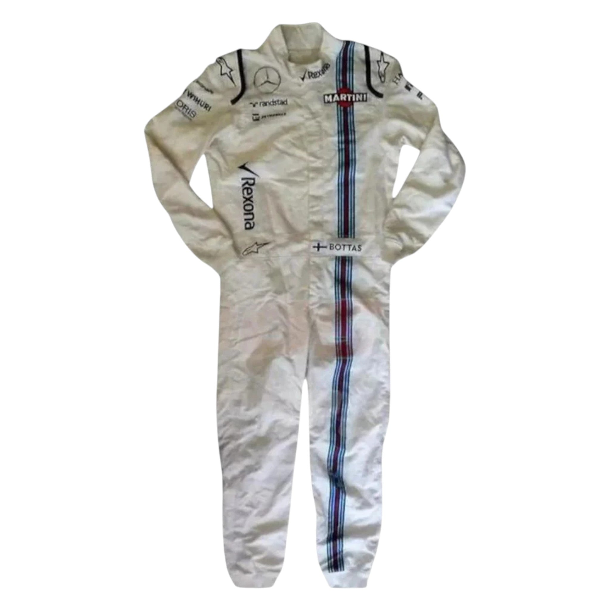 Valtteri Bottas 2016 Williams F1 Race Suit detail view 3 - Grand Flex Racewear