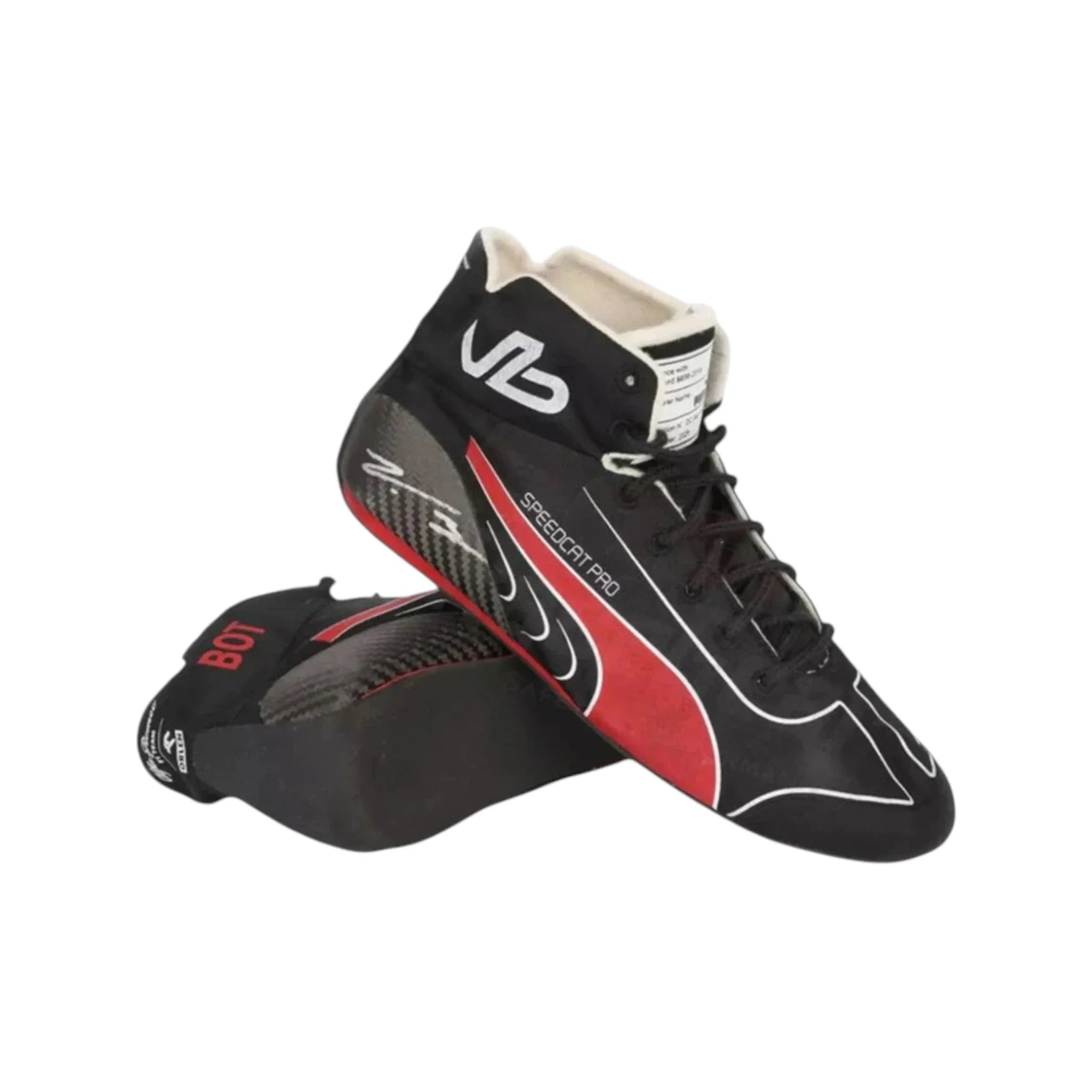 Valtteri Bottas 2022 Alfa Romeo F1 Racing Shoes detail view 2 - Grand Flex Racewear