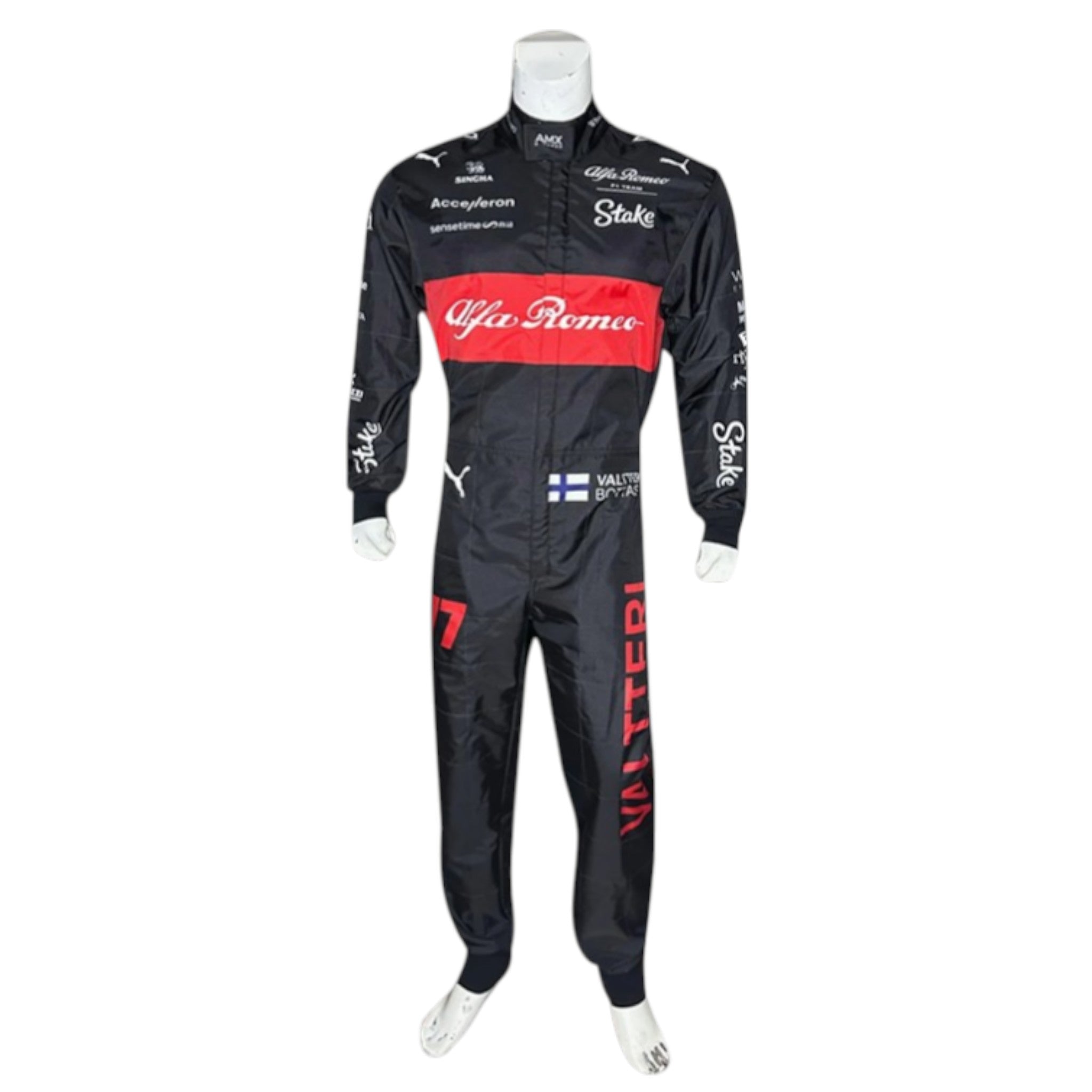 Valtteri Bottas 2023 Alfa Romeo F1 Race Suit detail view 3 - Grand Flex Racewear