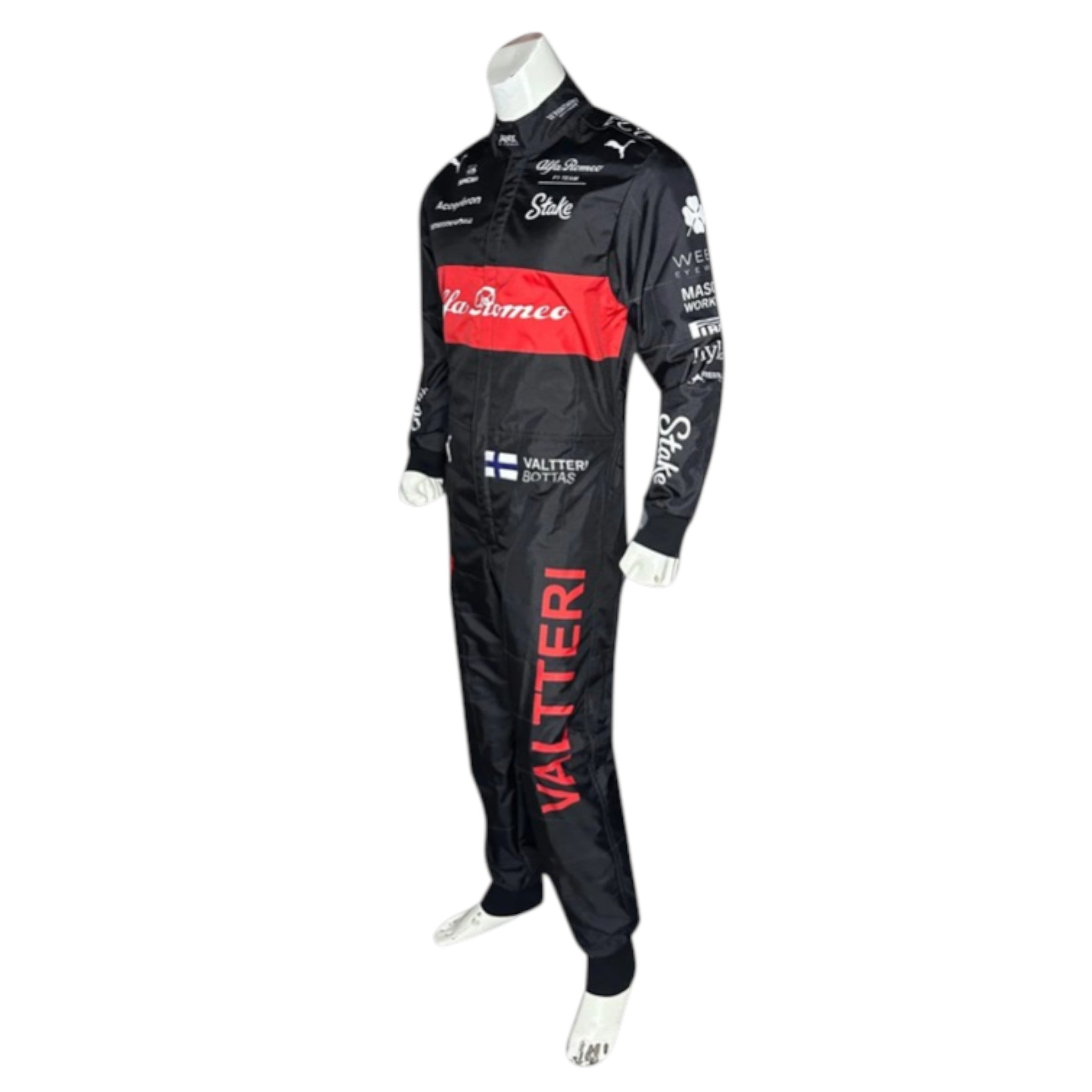 Valtteri Bottas 2023 Alfa Romeo F1 Race Suit detail view 4 - Grand Flex Racewear