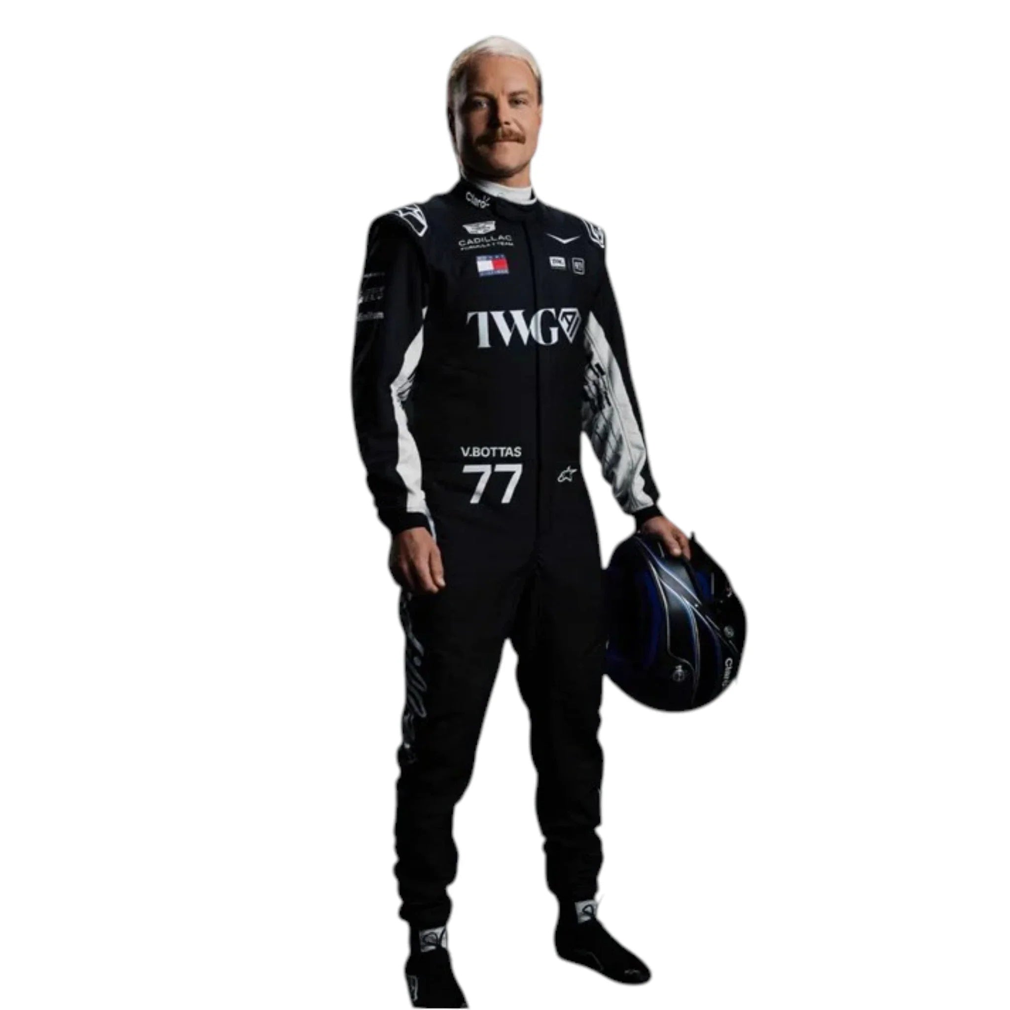 Valtteri Bottas 2026 Cadillac F1 Race Suit detail view 2 - Grand Flex Racewear
