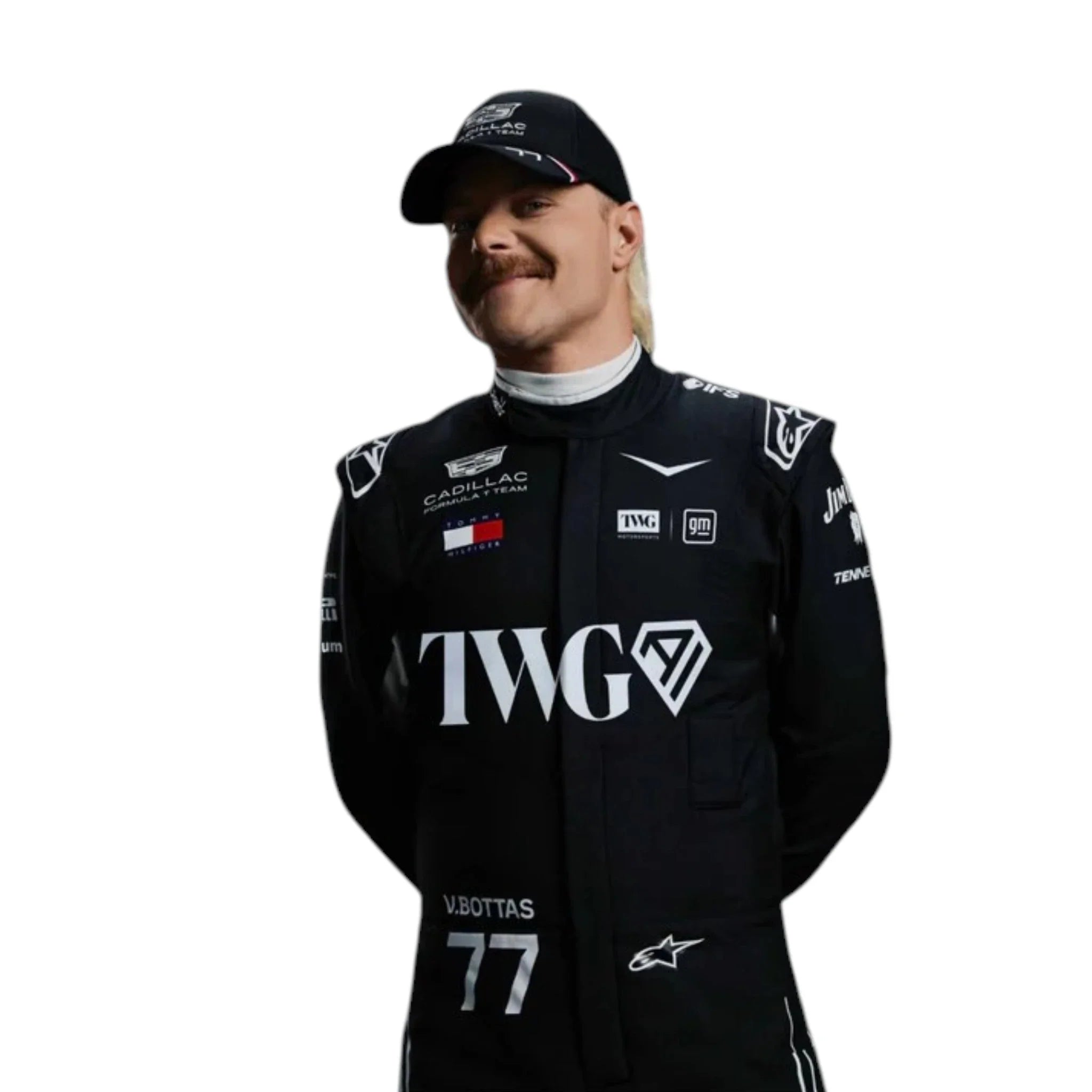 Valtteri Bottas 2026 Cadillac F1 Race Suit detail view 5 - Grand Flex Racewear