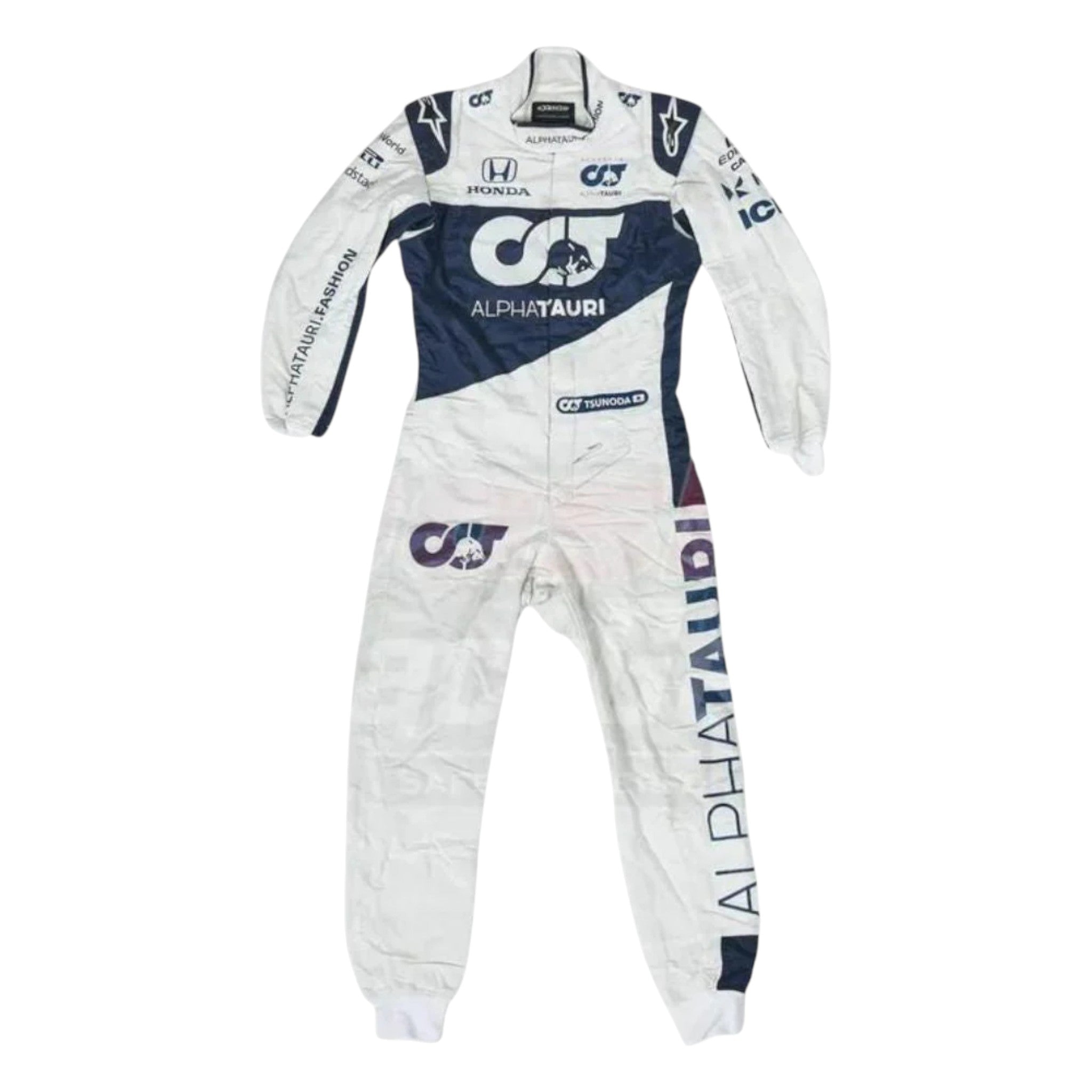 Yuki Tsunoda 2021 AlphaTauri F1 Race Suit detail view 2 - Grand Flex Racewear