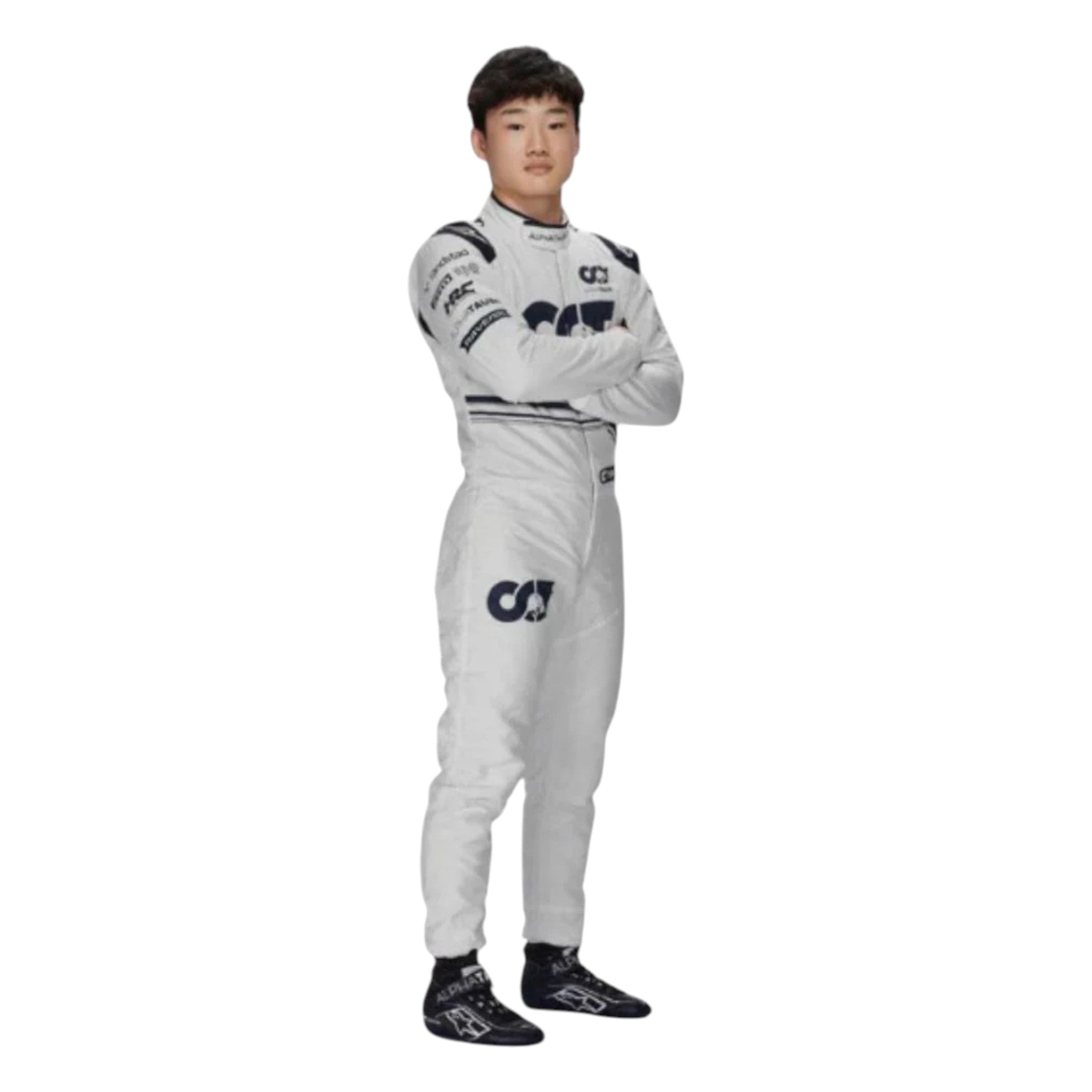 Yuki Tsunoda 2022 AlphaTauri F1 Race Suit detail view 3 - Grand Flex Racewear