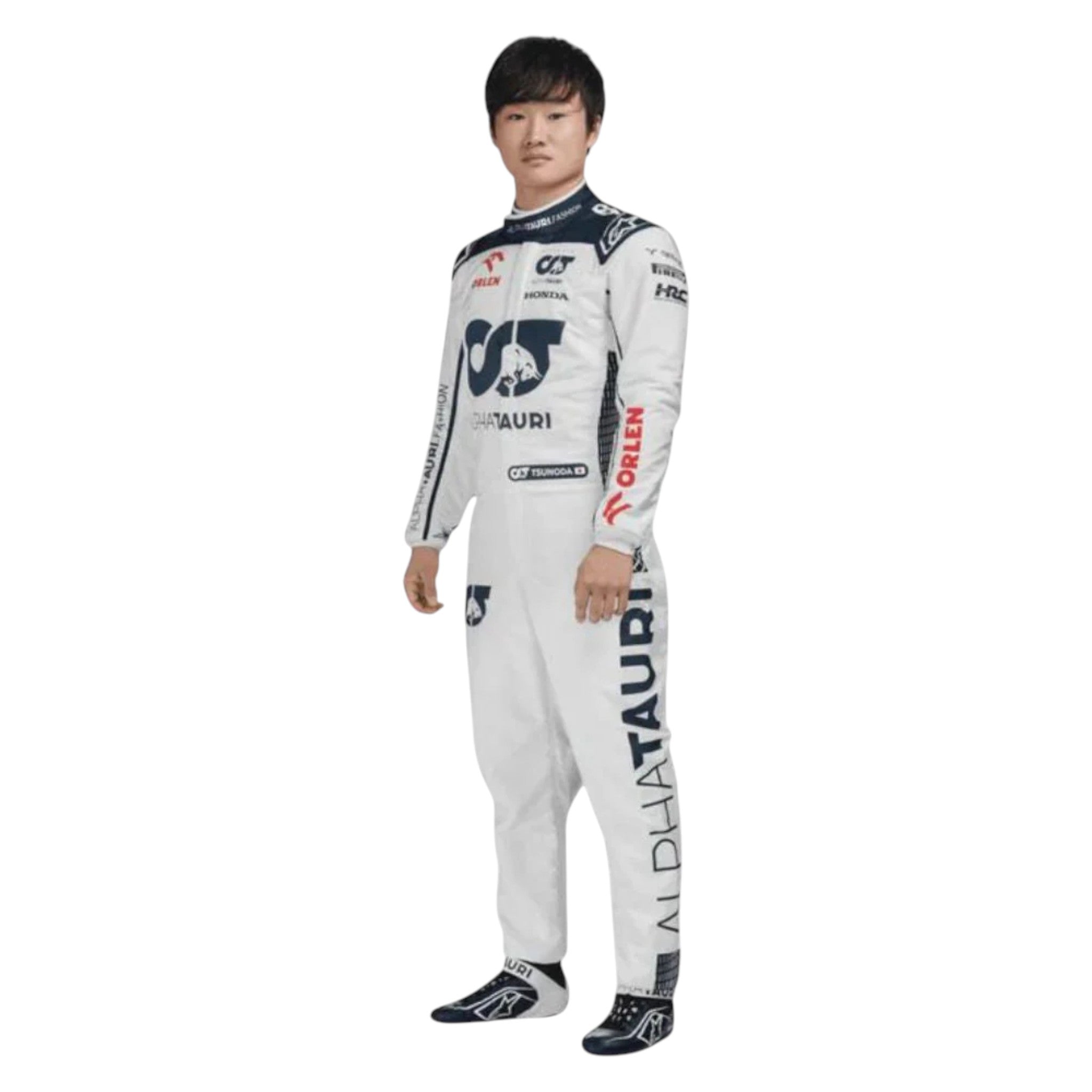Yuki Tsunoda 2023 AlphaTauri F1 Race Suit detail view 2 - Grand Flex Racewear