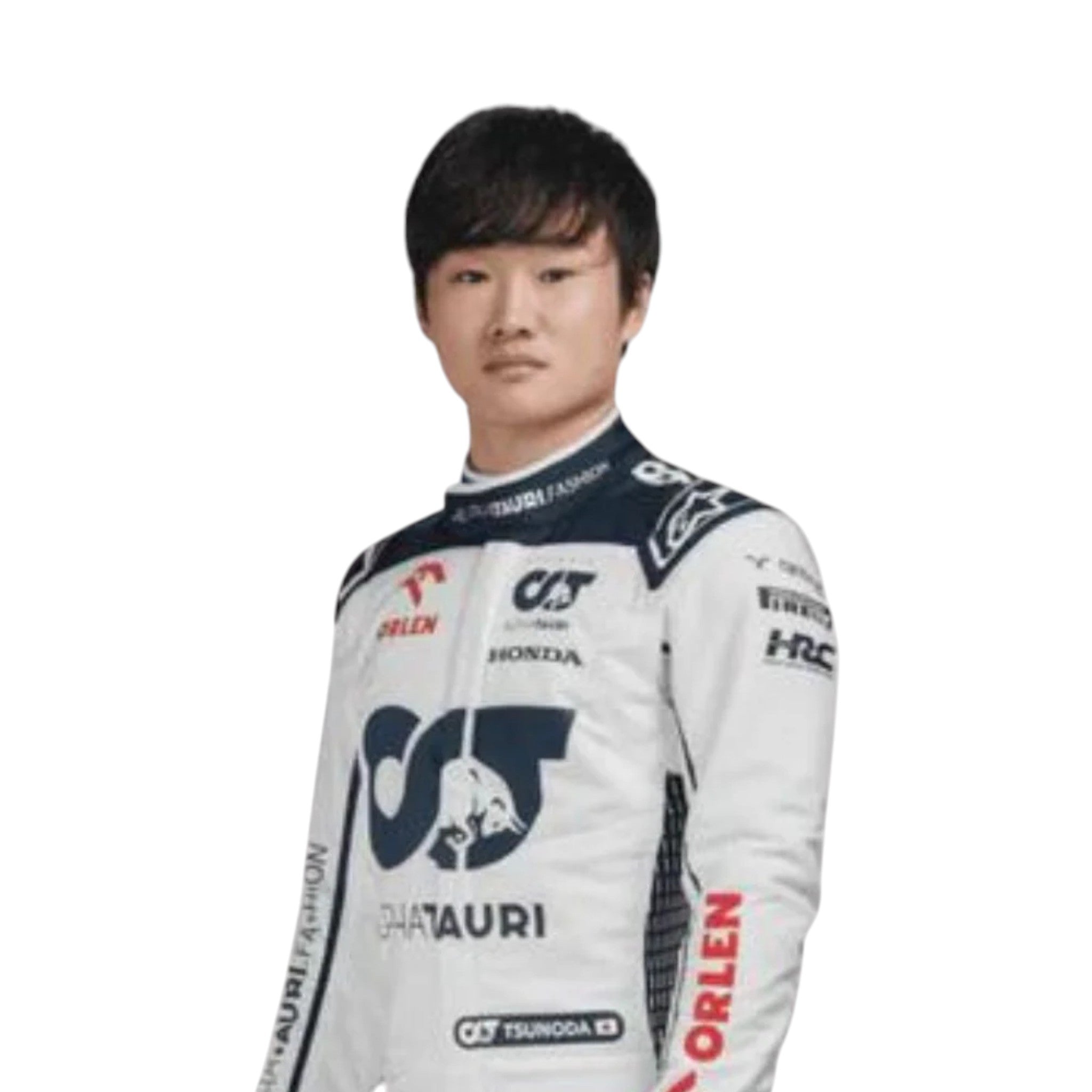Yuki Tsunoda 2023 AlphaTauri F1 Race Suit detail view 4 - Grand Flex Racewear