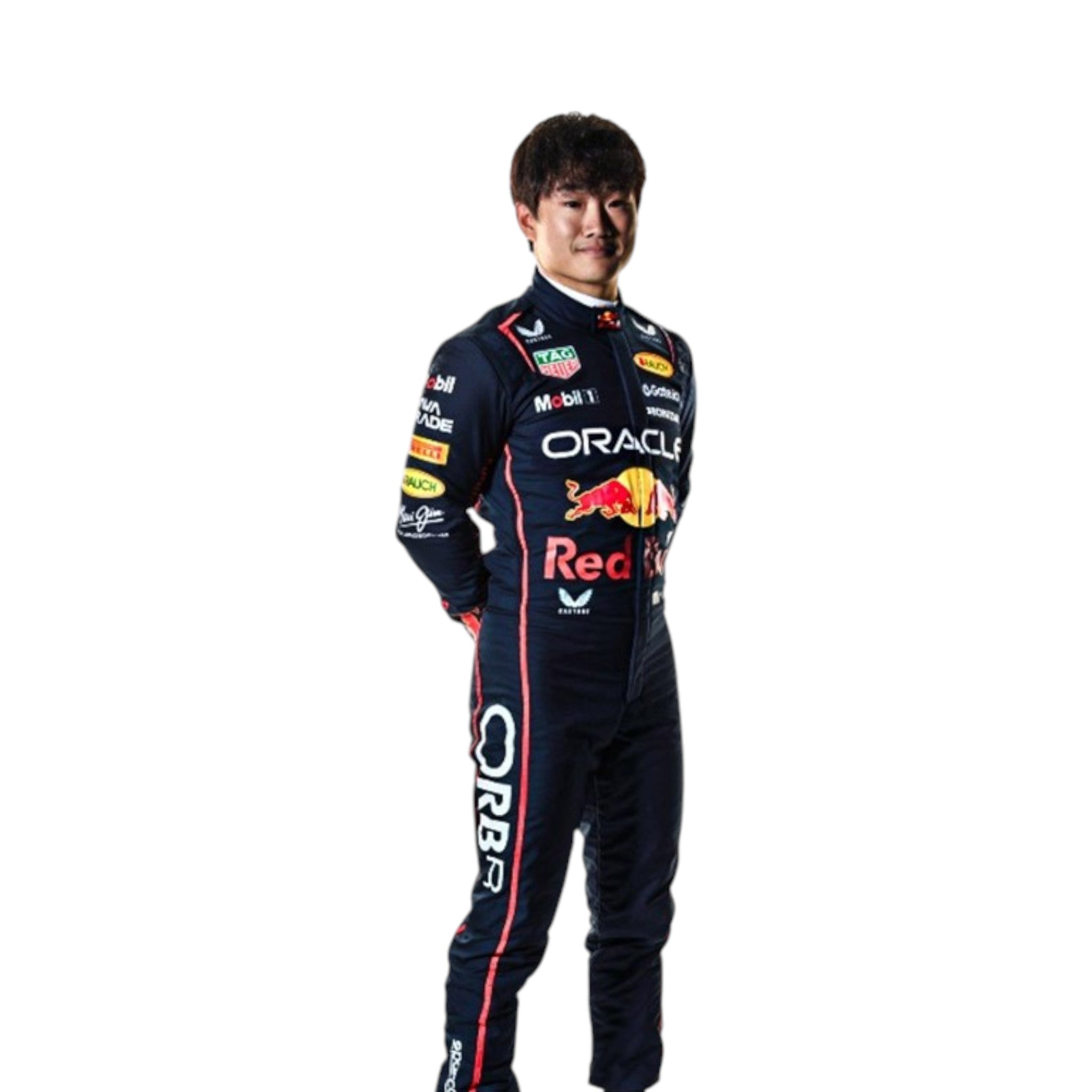 Yuki Tsunoda 2025 Red Bull F1 Race Suit detail view 2 - Grand Flex Racewear