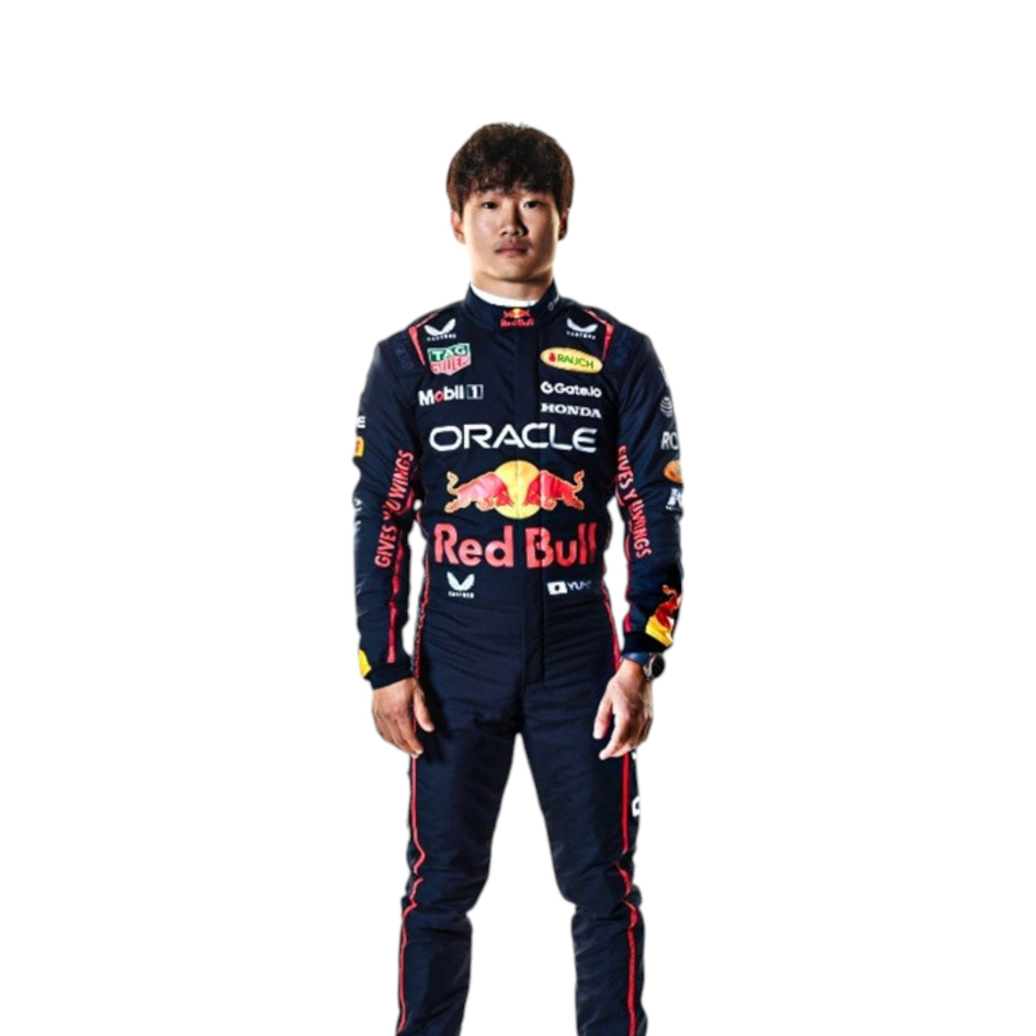 Yuki Tsunoda 2025 Red Bull F1 Race Suit detail view 4 - Grand Flex Racewear