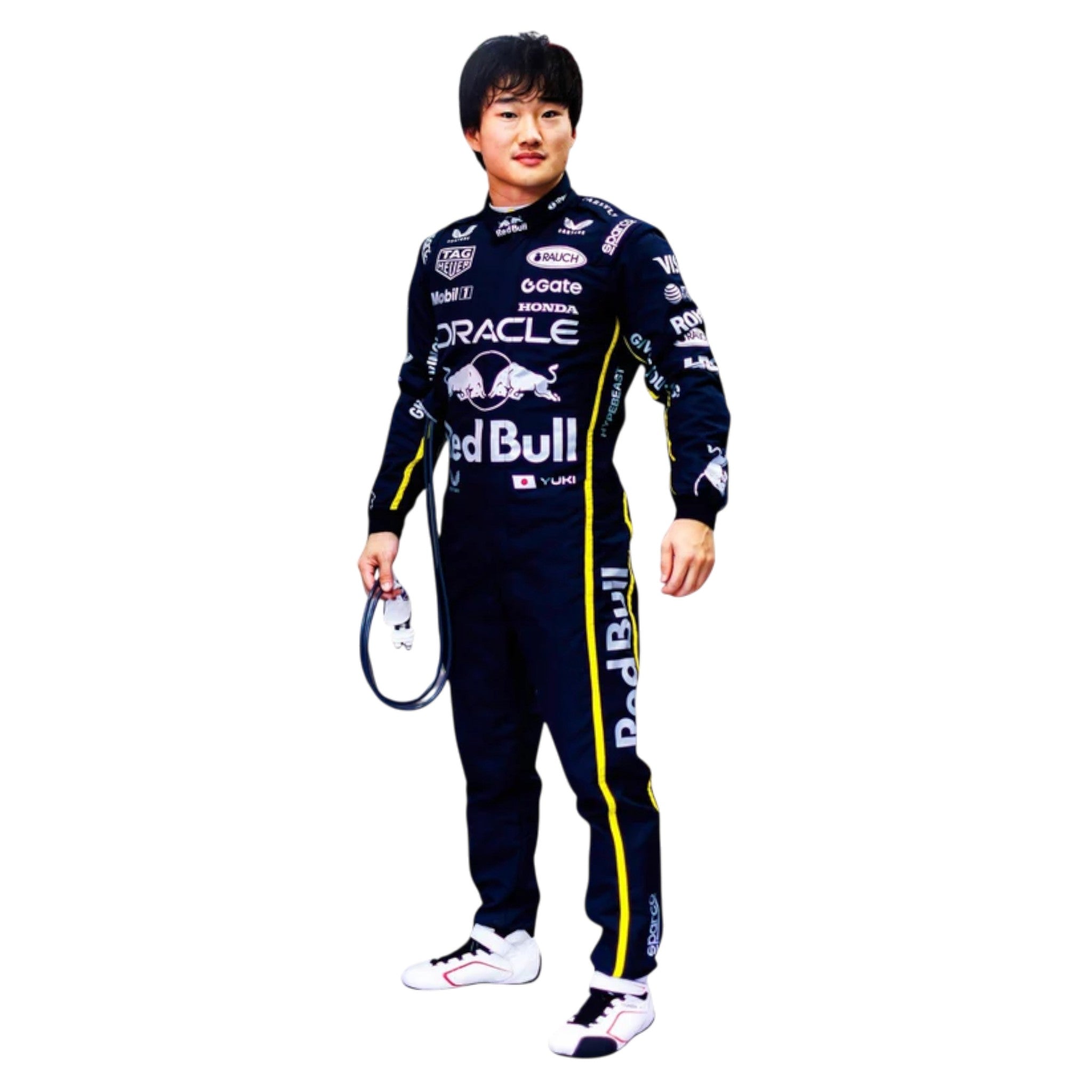 Yuki Tsunoda 2025 Red Bull Las Vegas GP F1 Race Suit product view - Grand Flex Racewear