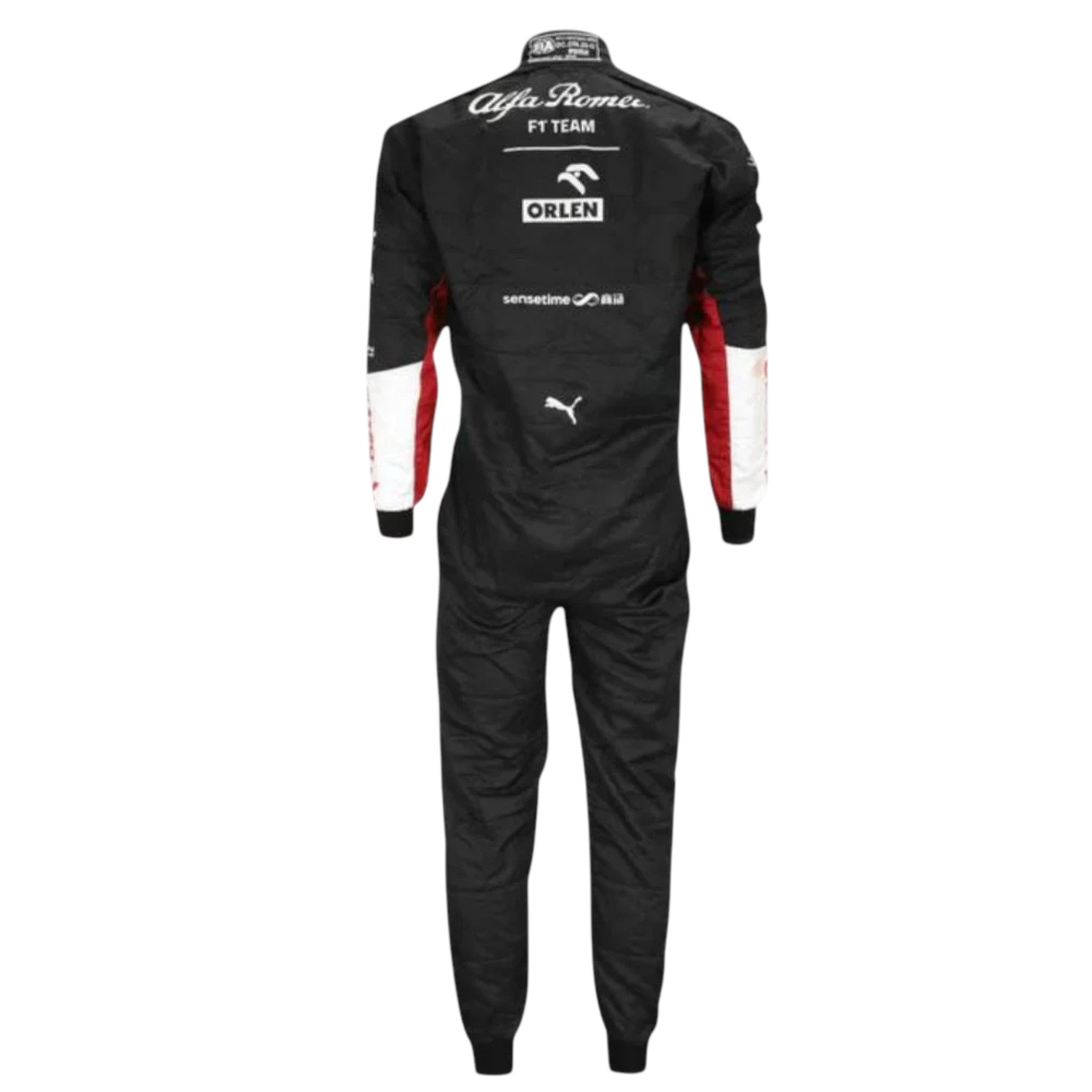 Zhou Guanyu 2022 Alfa Romeo F1 Race Suit detail view 4 - Grand Flex Racewear